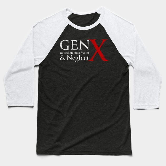 gen-x Baseball T-Shirt by Km Singo